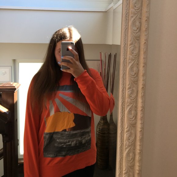 cheap monday graphic long sleeve shirt - Picture 5 of 6